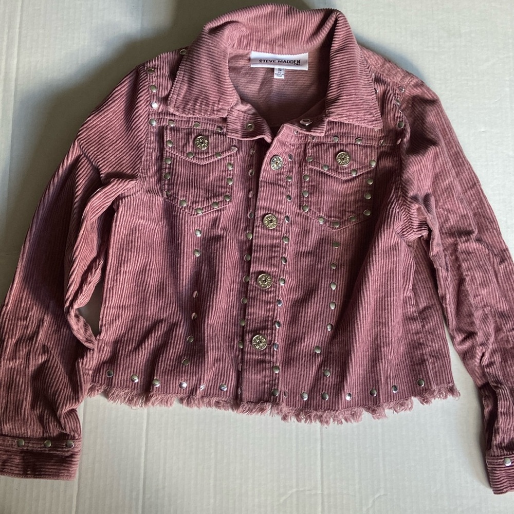 Steve Madden Kids Corduroy Jacket 100% Cotton
